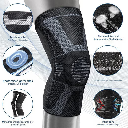 OnAce Pro Knee Brace with Patella Gel & Spring Stabilizers