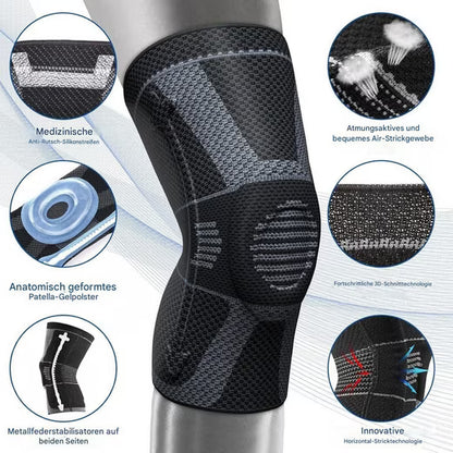 OnAce Pro Knee Brace with Patella Gel & Spring Stabilizers
