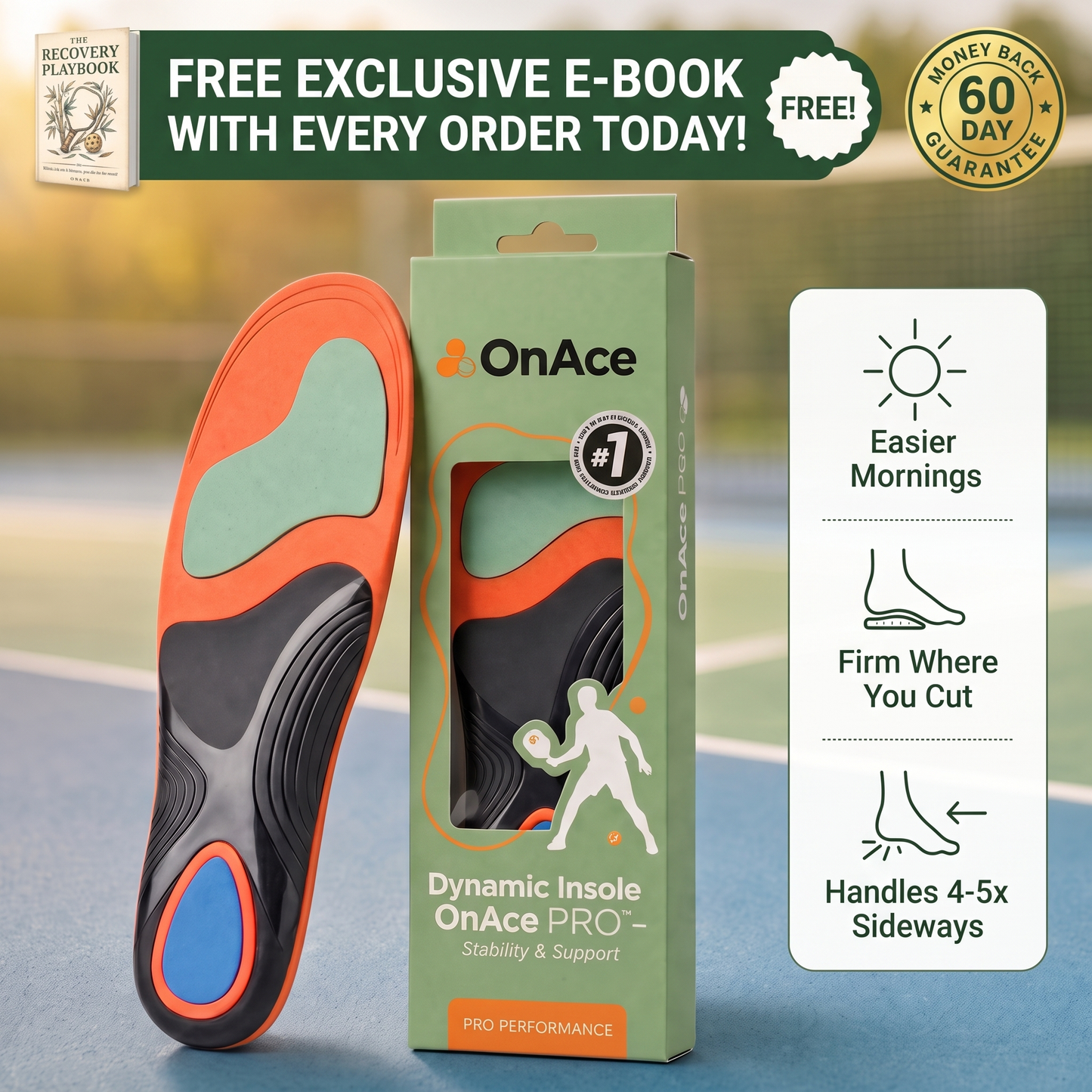 OnAce™ Pickleball Insoles